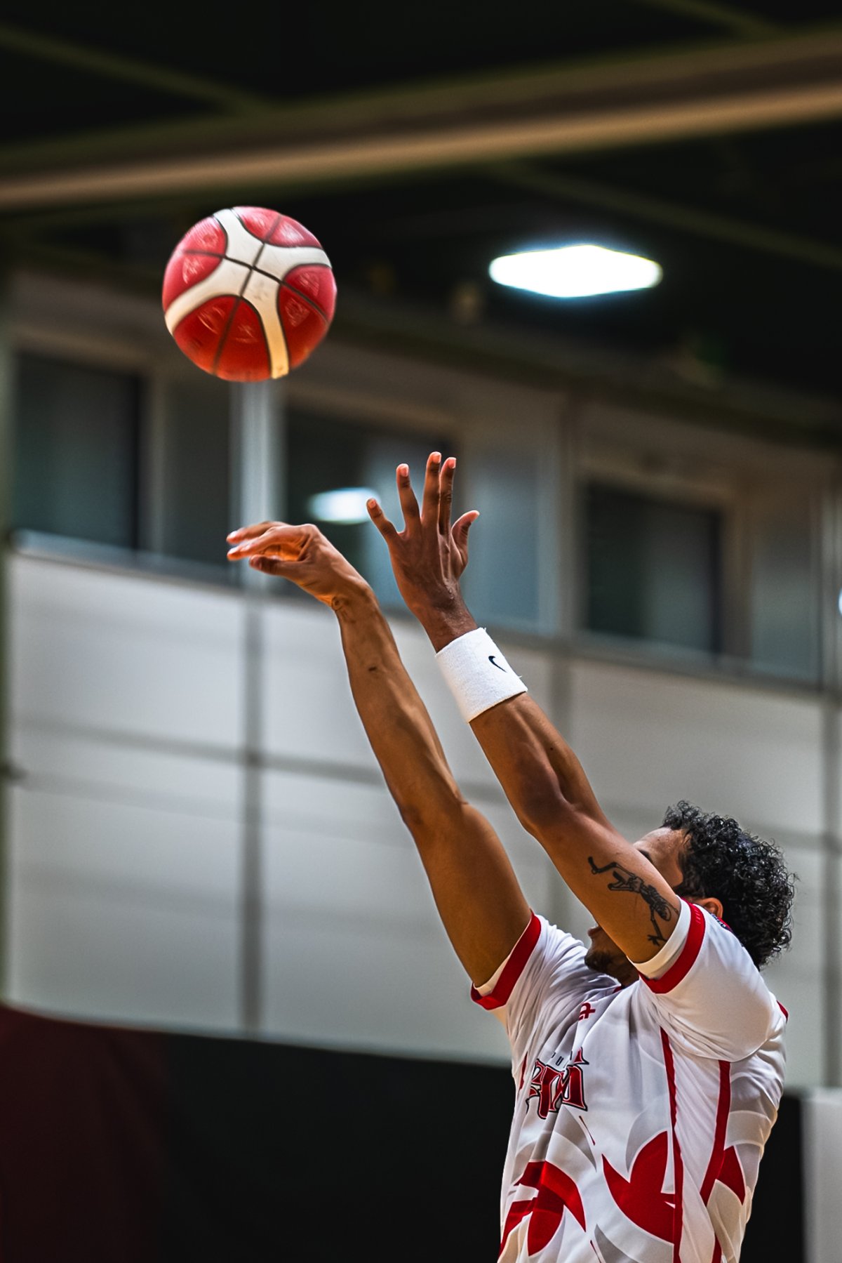 Pully lausanne Foxes Michael Photographie Basket Match tire